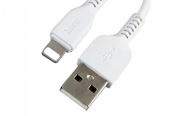 Кабель USB - Lightning HOCO X13 Easy, 1м (белый)