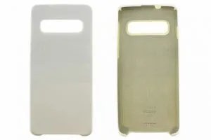 Чехол силиконовый для Samsung Galaxy S10 SM-G973F (белый)