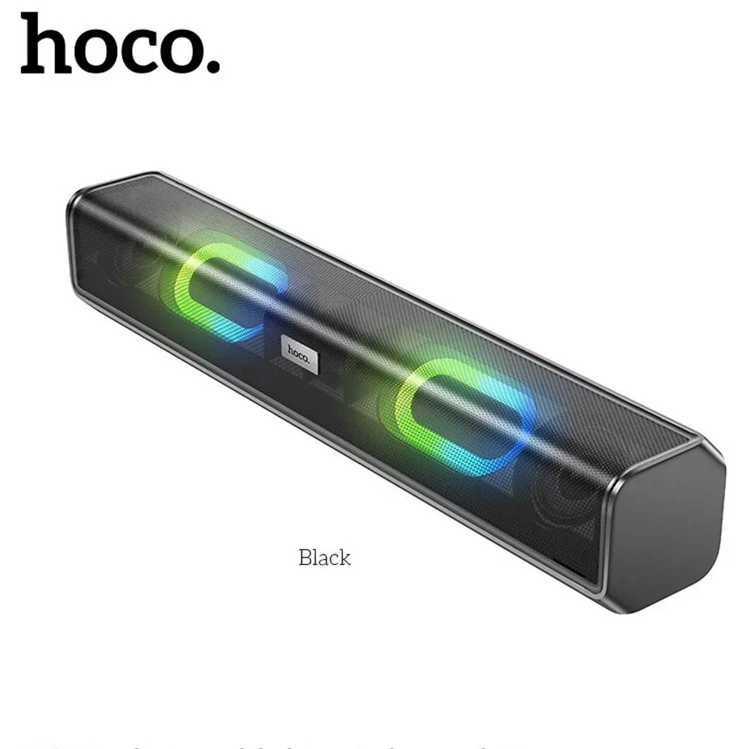 Колонка портативная Hoco BS49 Dazzling sound (черный)