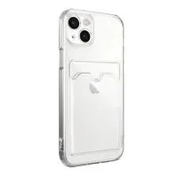 Силиконовый чехол с кармашком под карточку ANTI-SHOCK (с усиленными углами) Apple iPhone 13 Mini