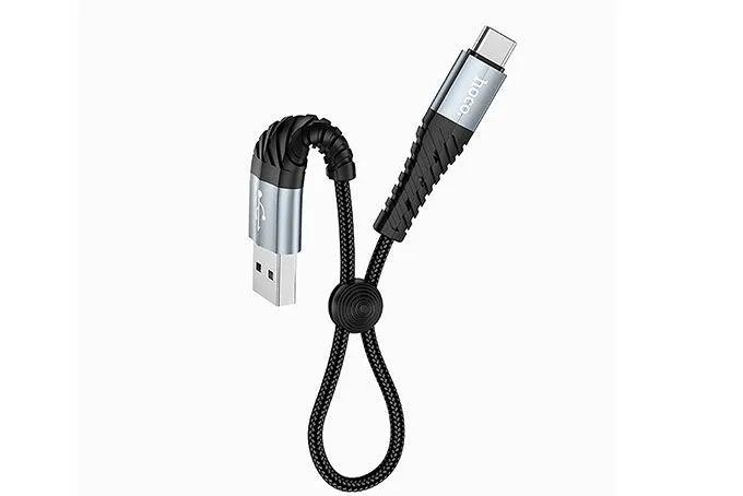 Кабель USB - Type-C HOCO X38 Cool, 0,25м (черный)