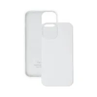 Чехол силиконовый для Apple iPhone 15 Pro (белый)