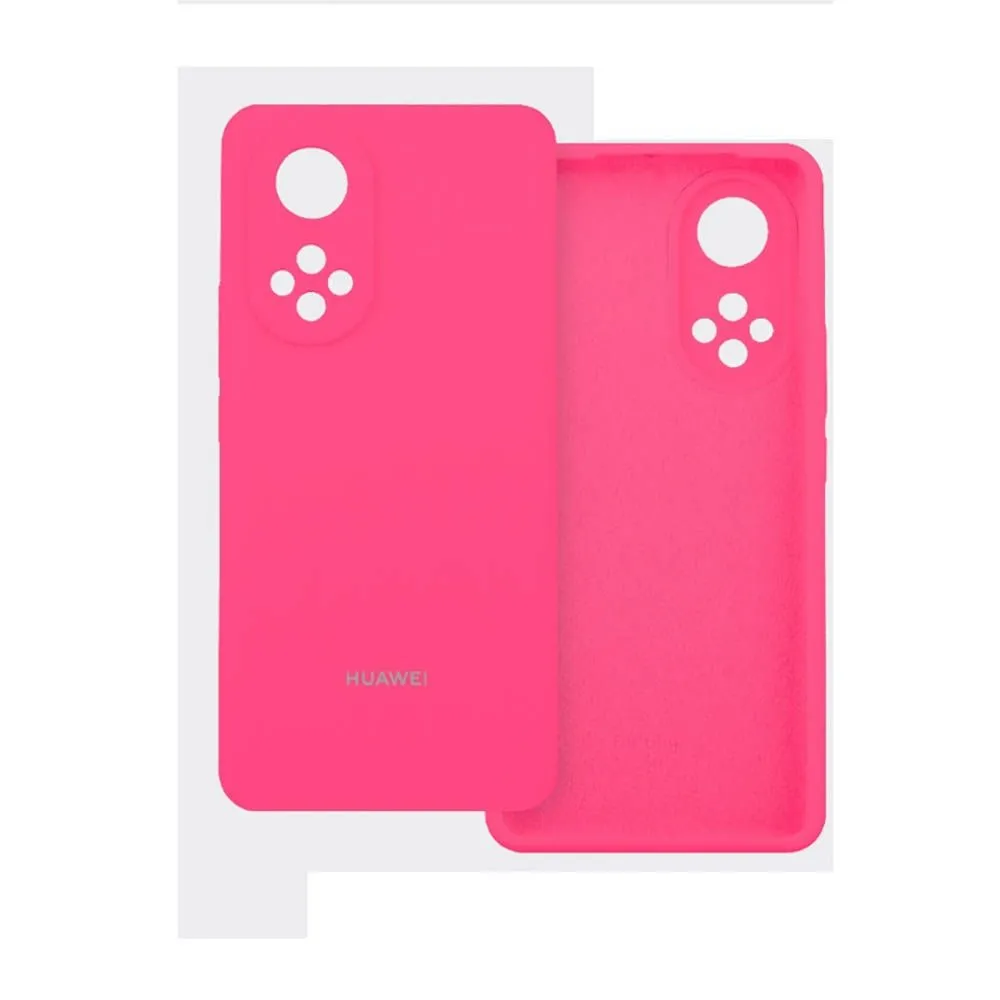 Силиконовый чехол FASHION CASE Huawei Honor X7 (розовый)