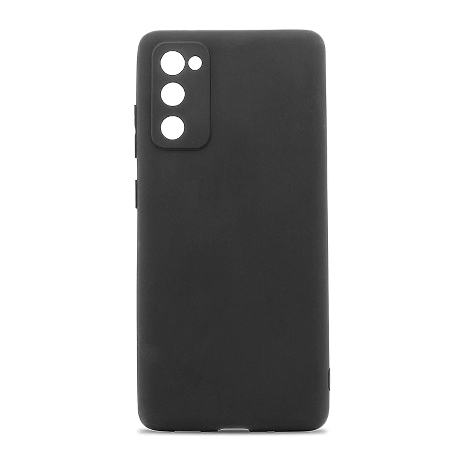 Cиликоновый чехол FASHION CASE Samsung Galaxy S20 Fe (черный)