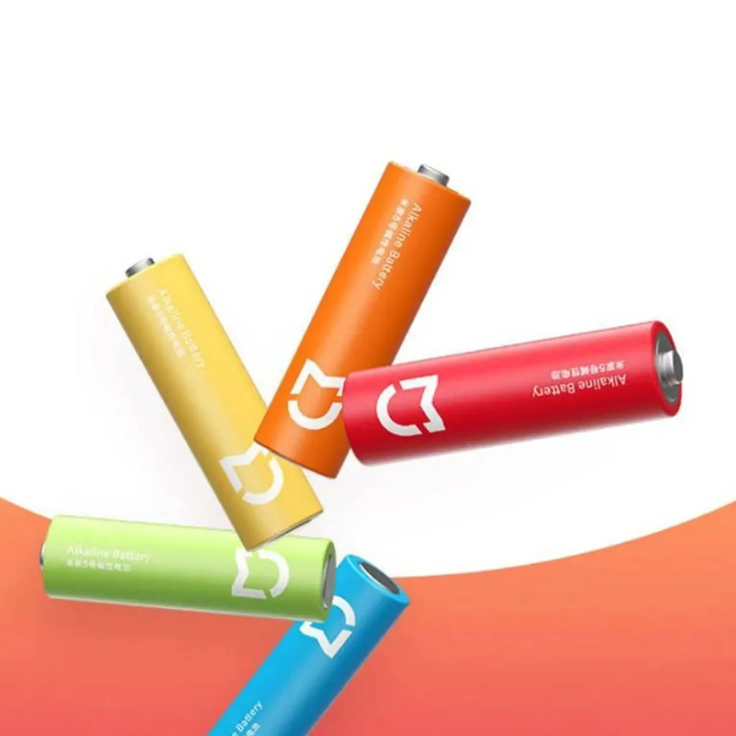 Элемент питания Xiaomi Rainbow No.5 AA batteries (40 capsules) Color