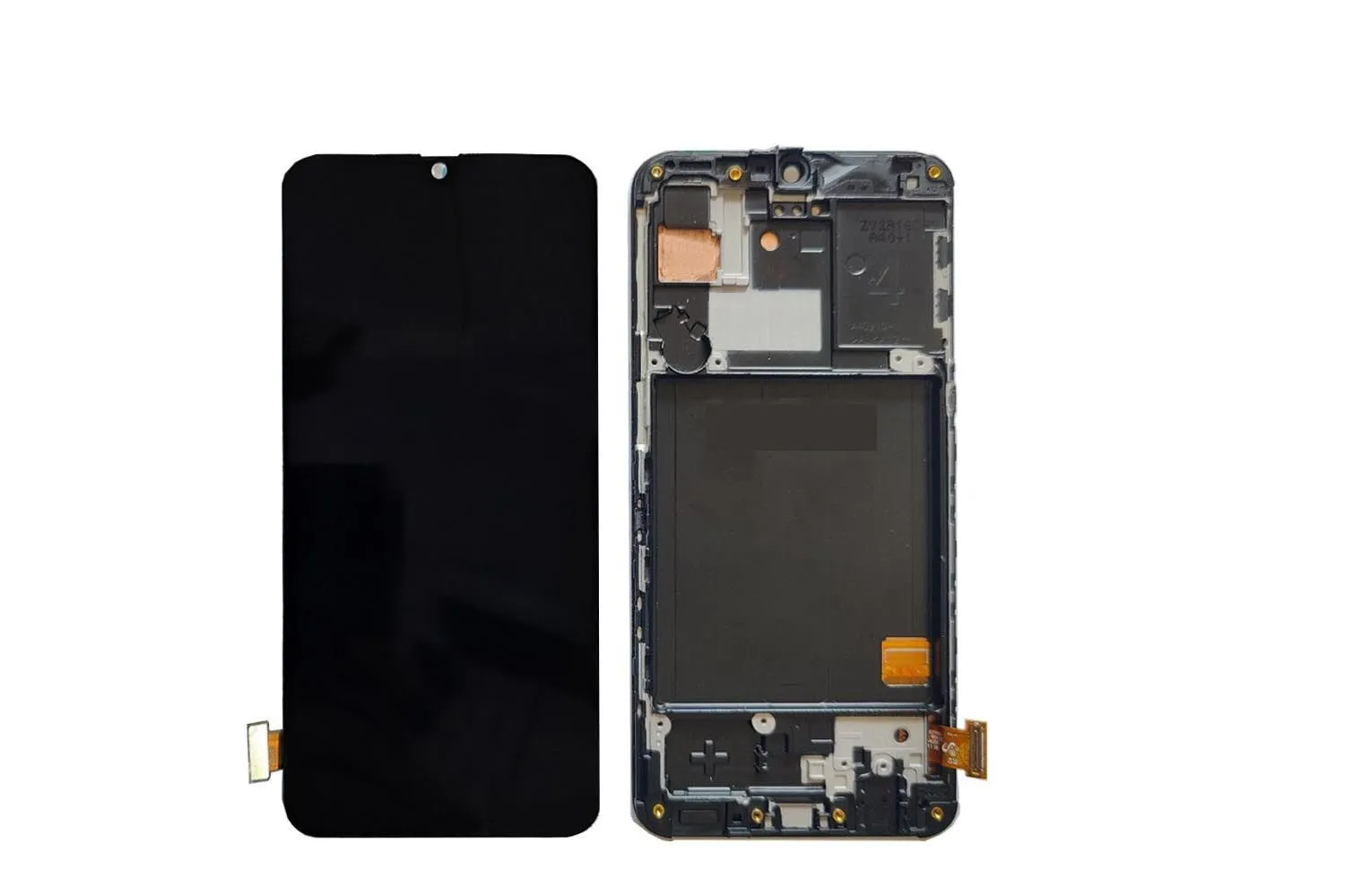 Дисплей Samsung Galaxy A40 2019 SM-A405F Ориг в рамке (черный)