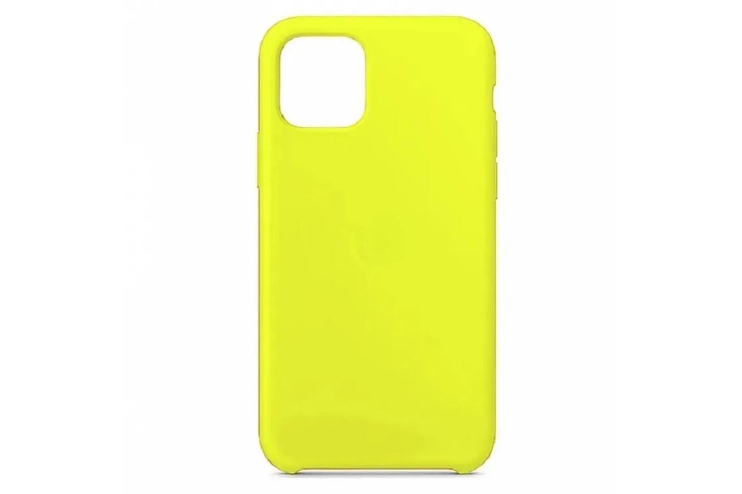 Чехол силиконовый для Apple iPhone 11 (желтый) 