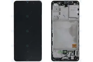 Дисплей Samsung Galaxy A41 SM-A415F в сборе (черный) Оригинал GH82-22860A, цена с установкой в АСЦ