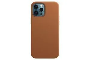 Кожаный чехол для Apple iPhone 13 Pro, iPhone 14 Pro с MagSafe (коричневый)