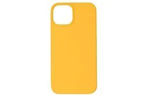 Чехол силиконовый для Apple iPhone 14, iPhone 13 (желтый)