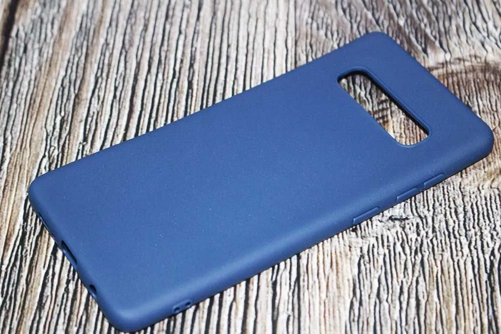 Чехол силиконовый для 1.2mm для Samsung Galaxy S10 Plus SM-G975F Type 2 (синий)