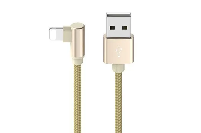 Кабель USB - Lightning BOROFONE BX26 Express, 1м (золотой)