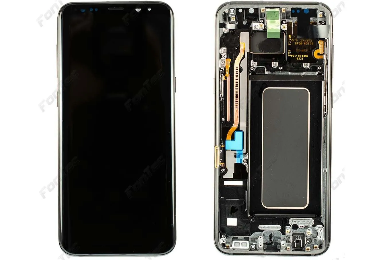 Дисплей Samsung Galaxy S8 Plus SM-G955F (черный) Оригинал GH97-20470A, цена с установкой в АСЦ