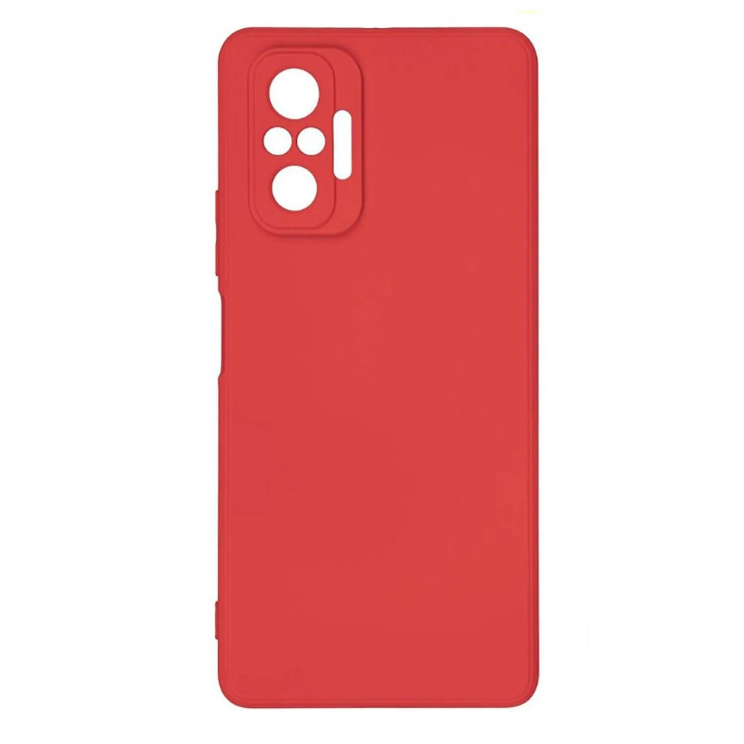 Силиконовый чехол FASHION CASE Xiaomi Redmi Note 10 Pro (красный)