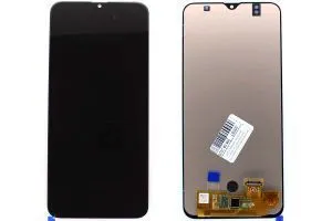 Дисплей Samsung Galaxy A30s 2019 SM-A307F в сборе с сенсором (черный) OLED