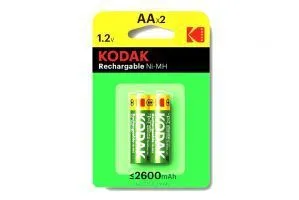 Аккумулятор KODAK AA, HR6-2BL 2600 mAh 1.2V (цена указана за один элемент)