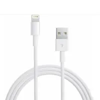 Кабель USB - Lightning Apple iPhone 5, Apple iPad Mini, Apple iPad 4, 1м (белый)