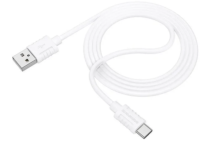 Кабель USB - Type-C BOROFONE BX52 Airy 2.4А, 1м (белый)