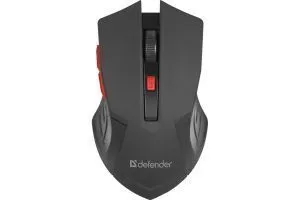 Мышь DEFENDER Accura MM-275, красная, беспроводная, 6 кнопок, 800-1600 dpi, USB._x000D_
Количество 