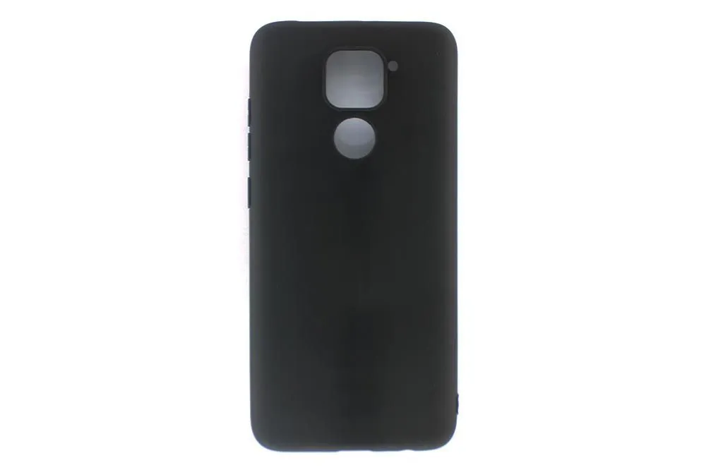 Чехол силиконовый для 1.2mm для Xiaomi Redmi Note 9 Pro, Note 9S, Note 9 Pro Max (черный)