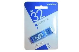 Флеш-накопитель USB 3.0 32GB Smartbuy Glossy (синий)