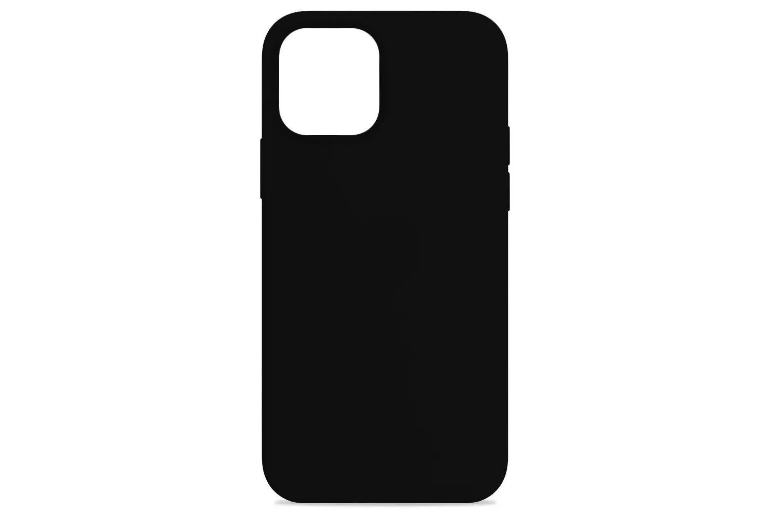 Чехол силиконовый для Apple iPhone 14 Pro (черный)