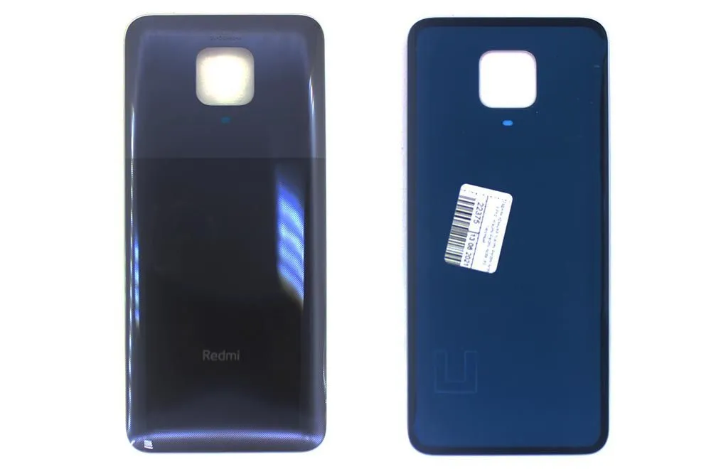 Задняя крышка Xiaomi Redmi Note 9 Pro, Xiaomi Redmi Note 9S (черный)