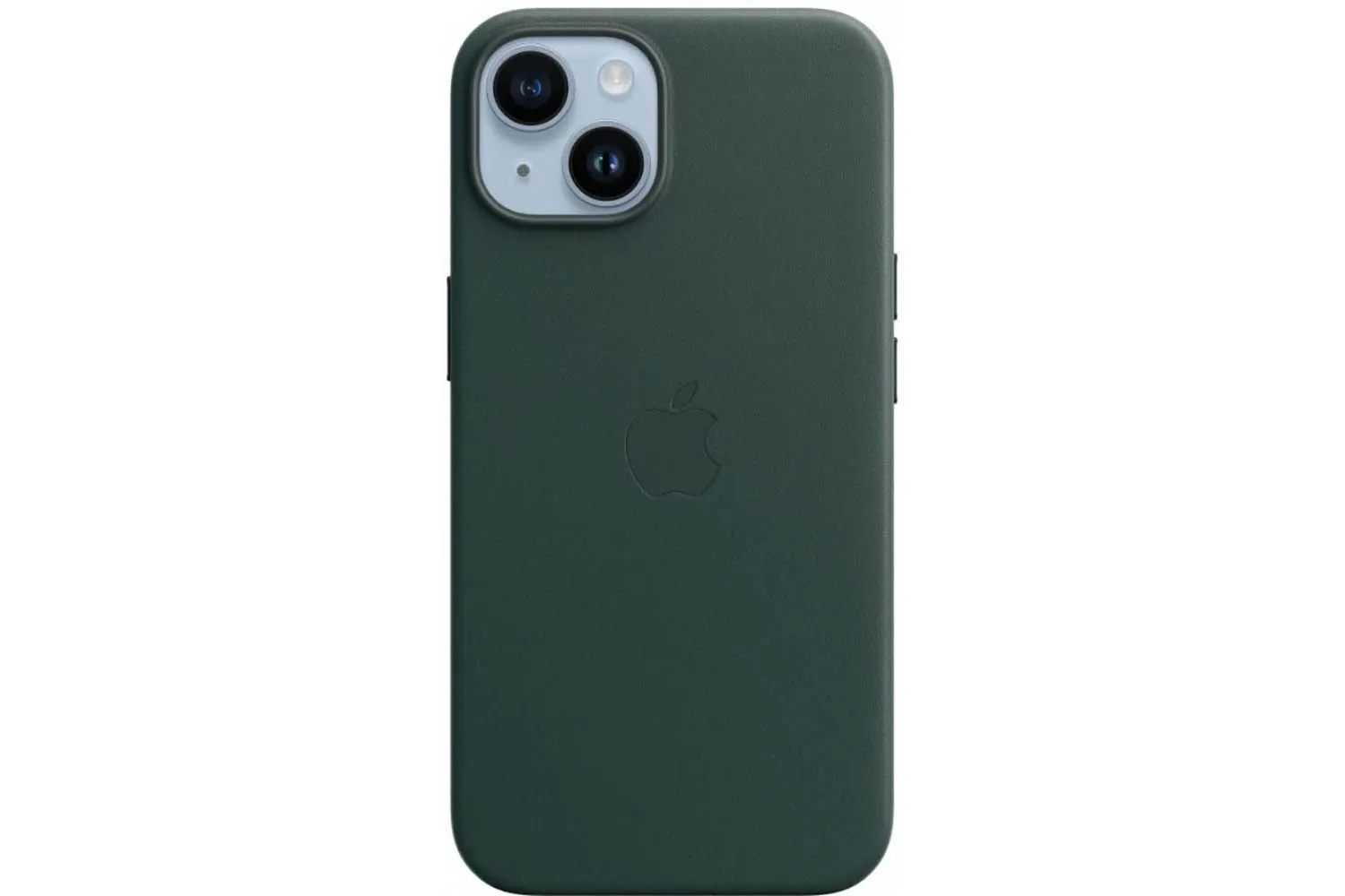 Кожаный чехол для Apple iPhone 12 Pro Max с MagSafe (зеленый)
