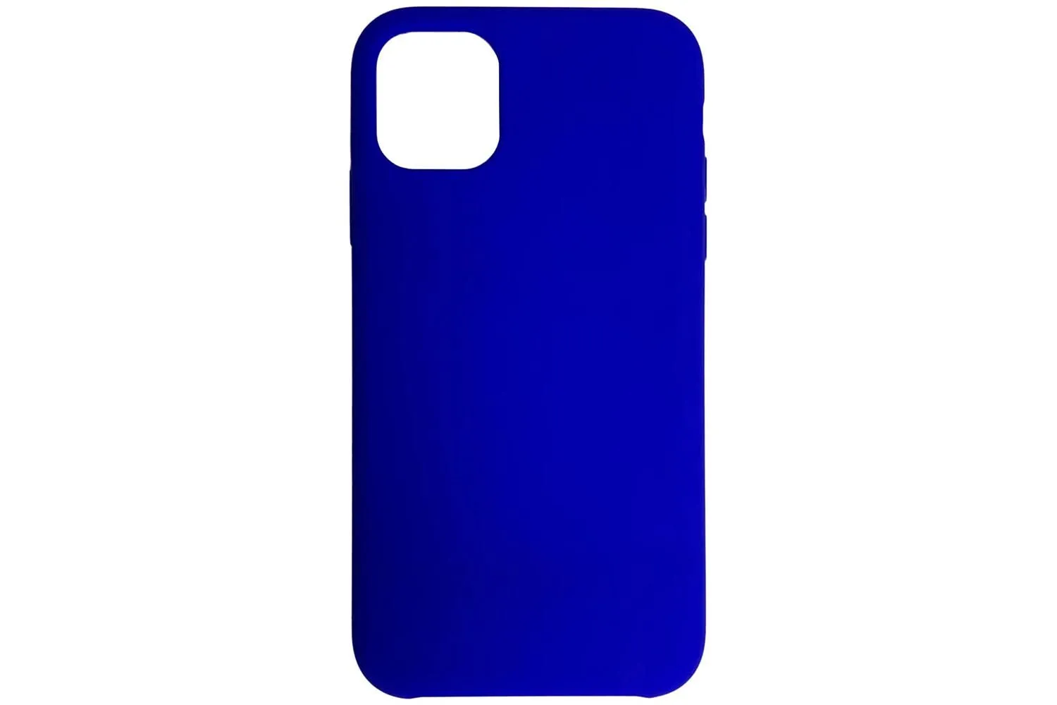 Чехол силиконовый для Apple iPhone 12, 12 Pro (ярко - синий)