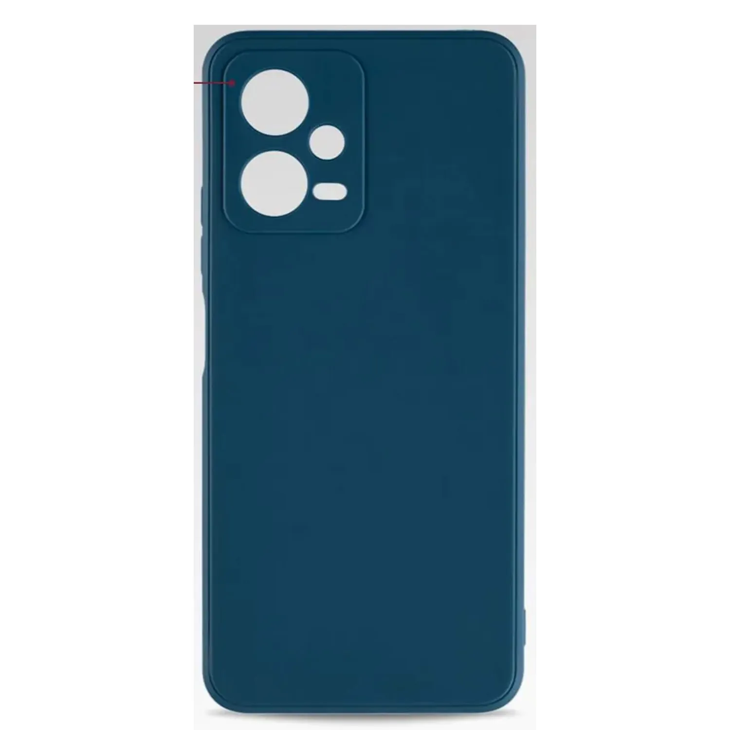 Cиликоновый чехол FASHION CASE Xiaomi Redmi Note 12 5g, Poco X5 (темно-синий)