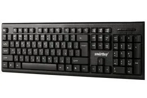 Клавиатура проводная SmartBuy, ONE, 115, USB, цвет: чёрный