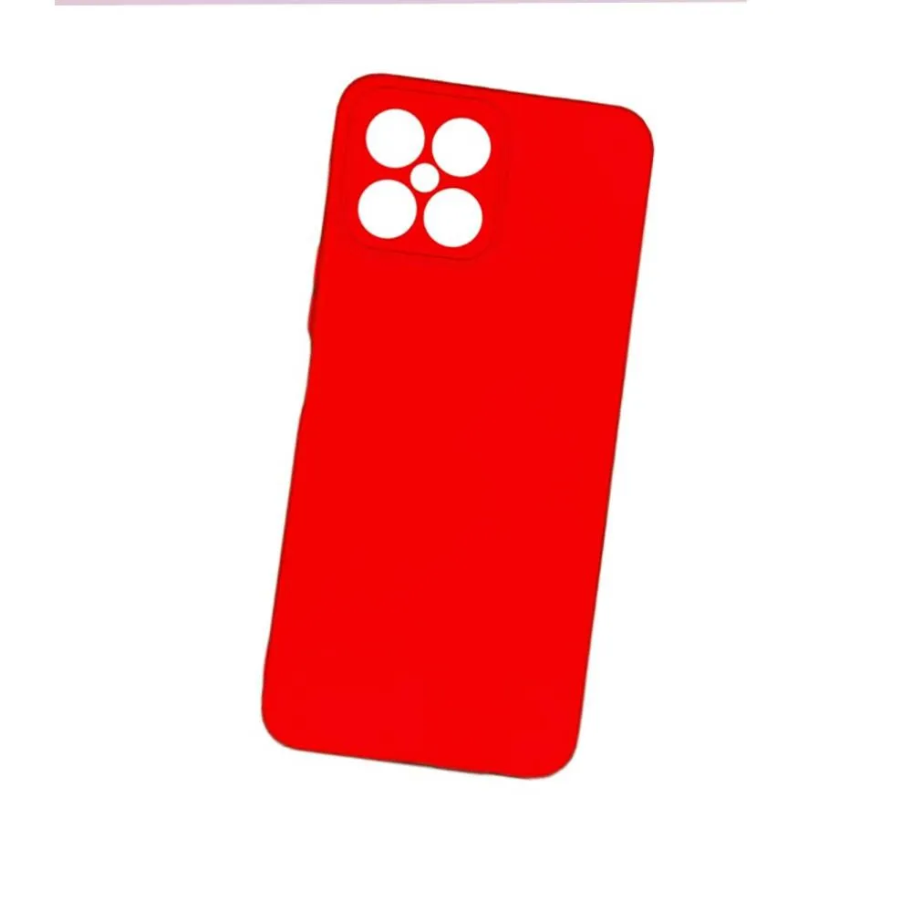 Силиконовый чехол FASHION CASE Huawei Honor X8 (красный)