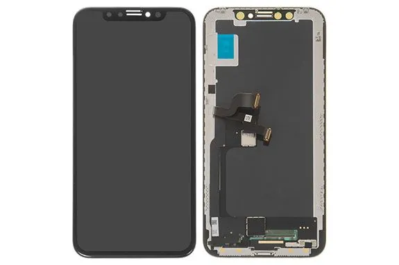 Дисплей Apple iPhone 11 Hancai с металлической рамкой (черный)