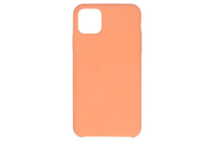 Чехол силиконовый для Apple iPhone 11 Pro (бледно - оранжевый)