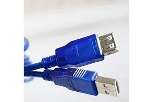 Кабель удлинительный Telecom USB 2.0 Am-Af 3m (синий)