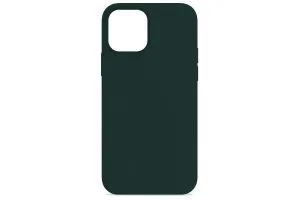 Чехол силиконовый для Apple iPhone 14 Pro Max (темно - зеленый)