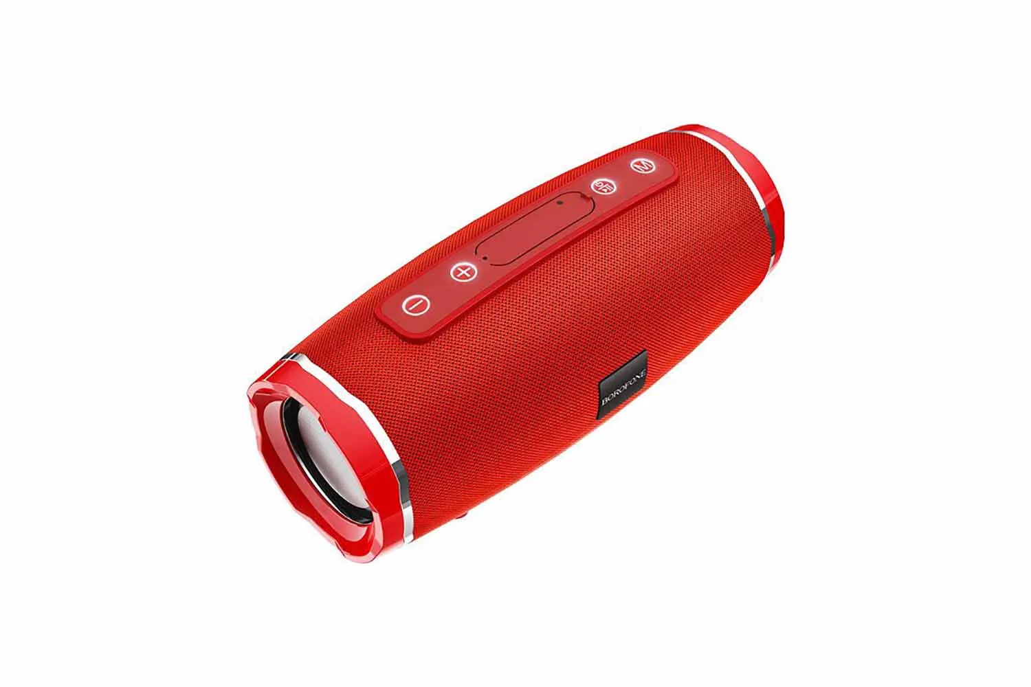 Портативная колонка Borofone BR3 Rich sound металл пластик microSD (красный)