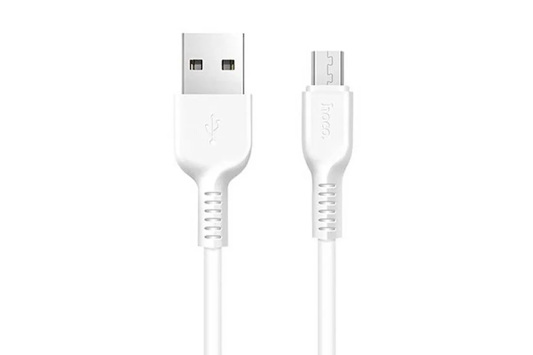 Кабель USB - MicroUSB HOCO X20 - 2.1A, 2м (белый)