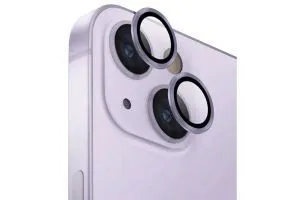 Защитные линзы для камеры Apple iPhone 14, 14 Plus (фиолетовый)