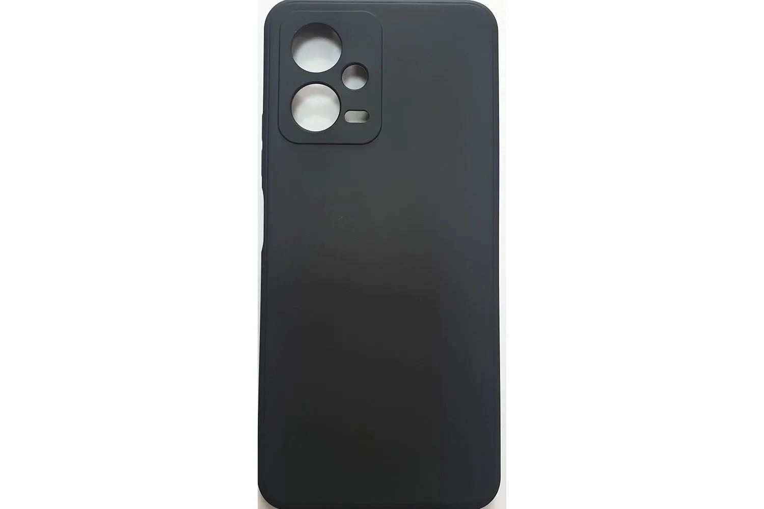 Чехол силиконовый 1.2mm для Xiaomi Redmi Note 12 5G (черный)