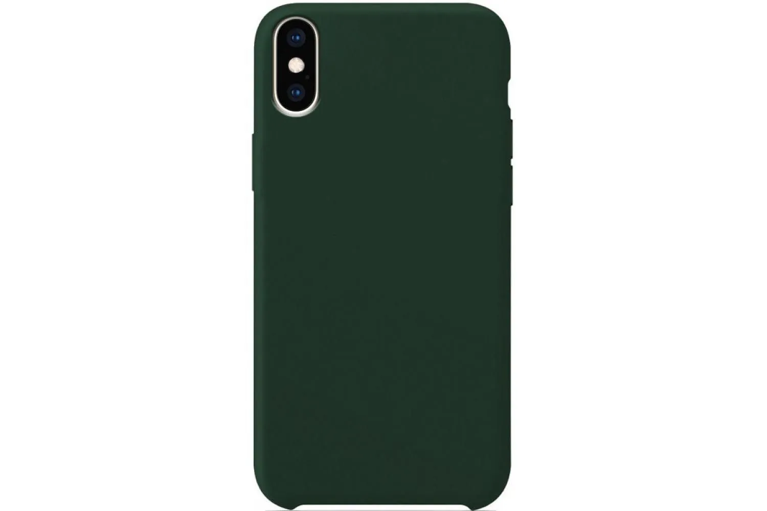 Чехол силиконовый для Apple iPhone X, XS (зеленый)