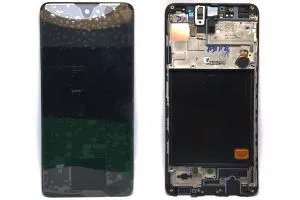 Дисплей Samsung Galaxy A51 SM-A515F (черный) Оригинал GH82-21669A, цена с установкой в АСЦ