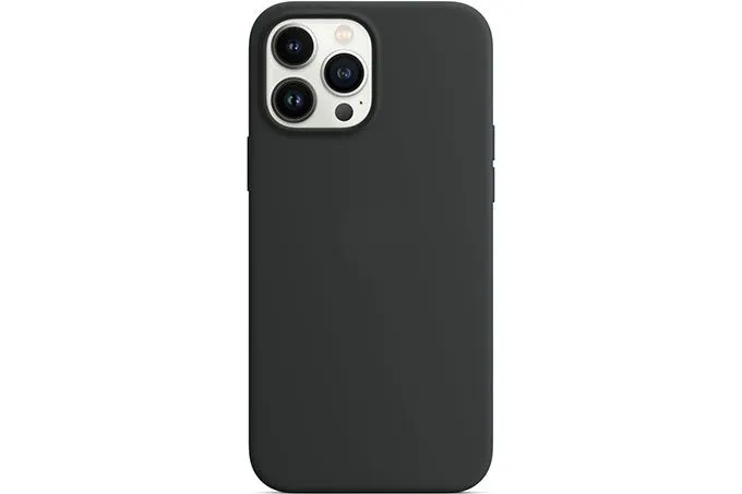 Чехол силиконовый FaisON для APPLE iPhone 13 Pro Max CA-12, Soft Matte, матовый (черный)