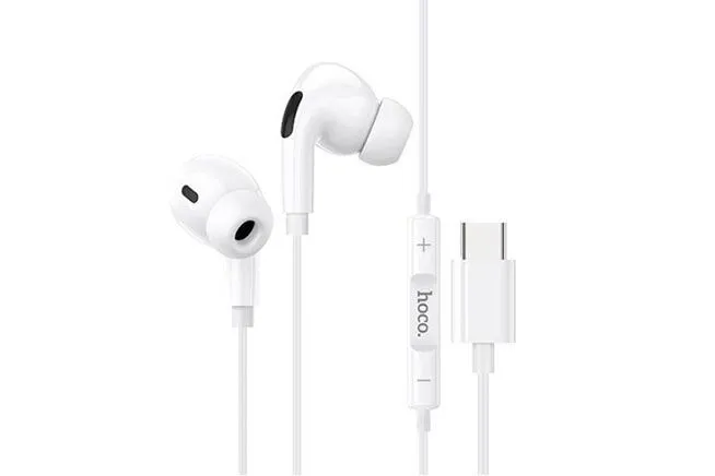 Гарнитура HOCO M83 Type-C Original series digital earphones (белый)