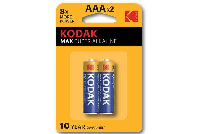 Элемент питания KODAK MAX LR03 AAA BL2 (K3A-2) (цена за один элемент)