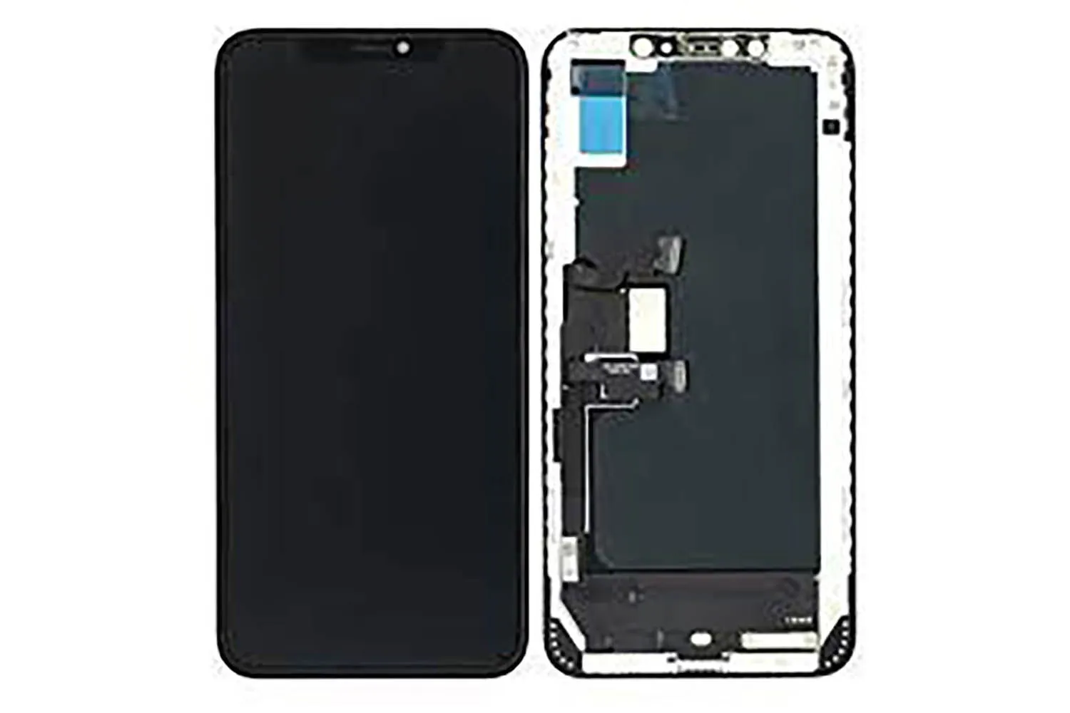 Дисплей Apple iPhone XS MAX в сборе с сенсором переклейка (оригинал) (черный)