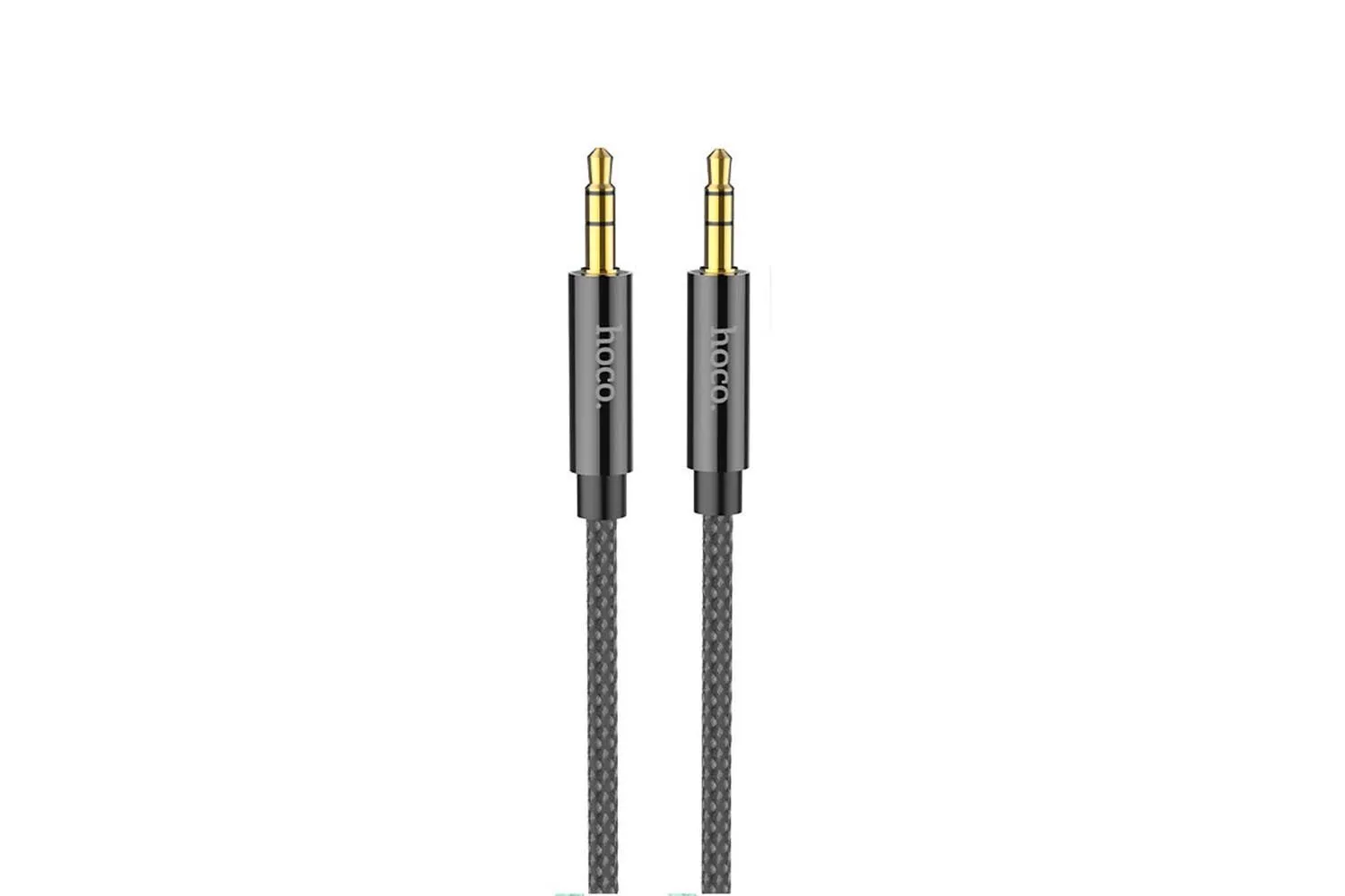 Кабель AUX 3.5mm HOCO UPA19 audio cable, 1 метр (черный)