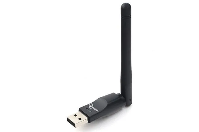 Сетевой адаптер WiFi Gembird 150 Мбит, USB 2.0, 802.11b/g/n, Чипсет: MT7601, М