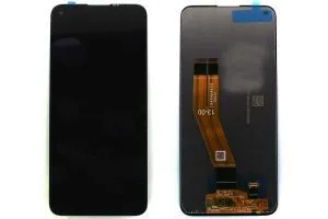 Дисплей Samsung Galaxy M11 SM-M115F (большое стекло) ориг (черный)