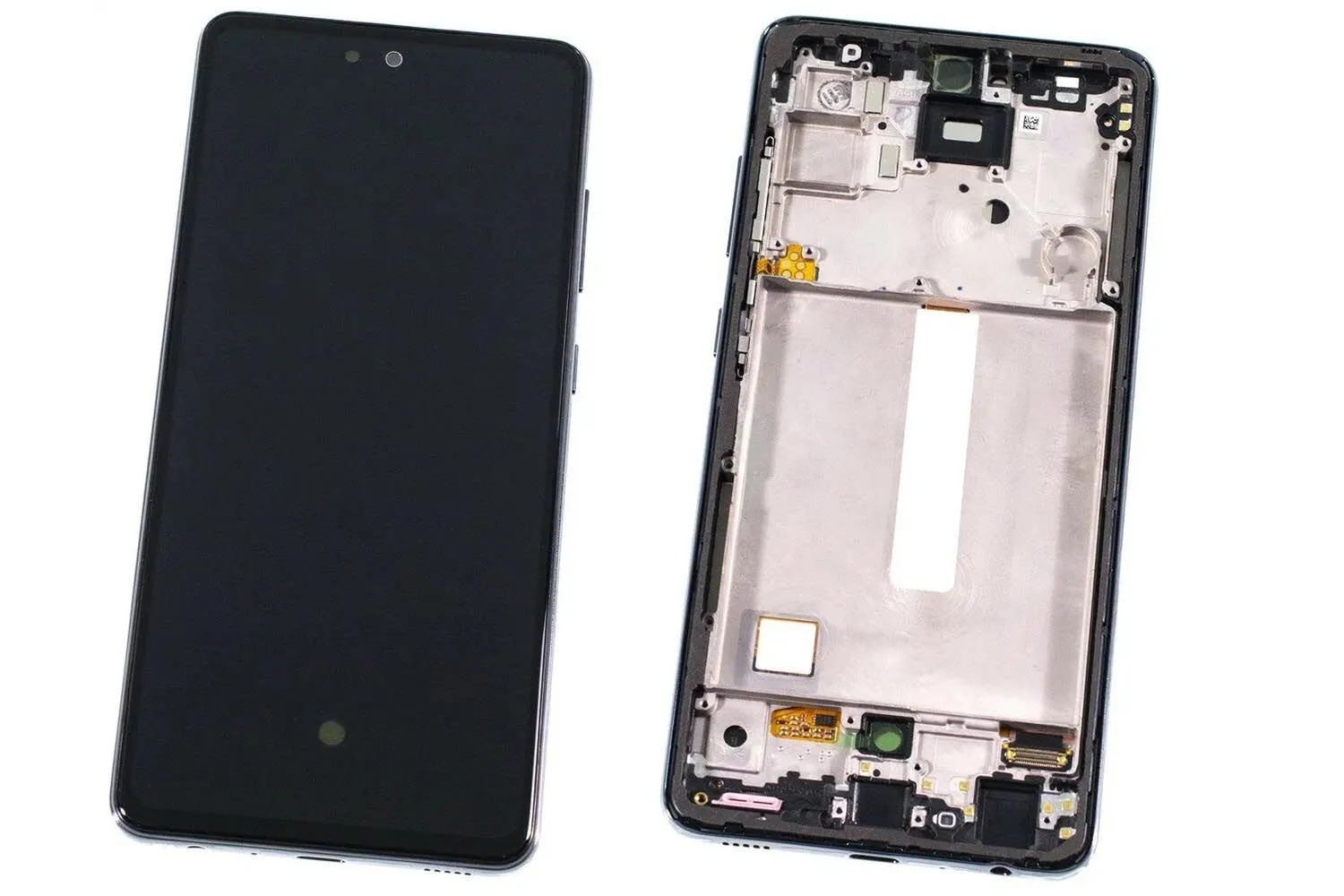 Дисплей Samsung Galaxy A52 SM-A525F в сборе с сенсором в рамке (черный) Incell